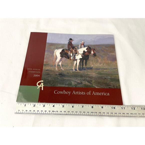 Cowboy Artists of America Paperback 39th Phoenix Art Museum 2004 First Edition - Picture 6 of 14